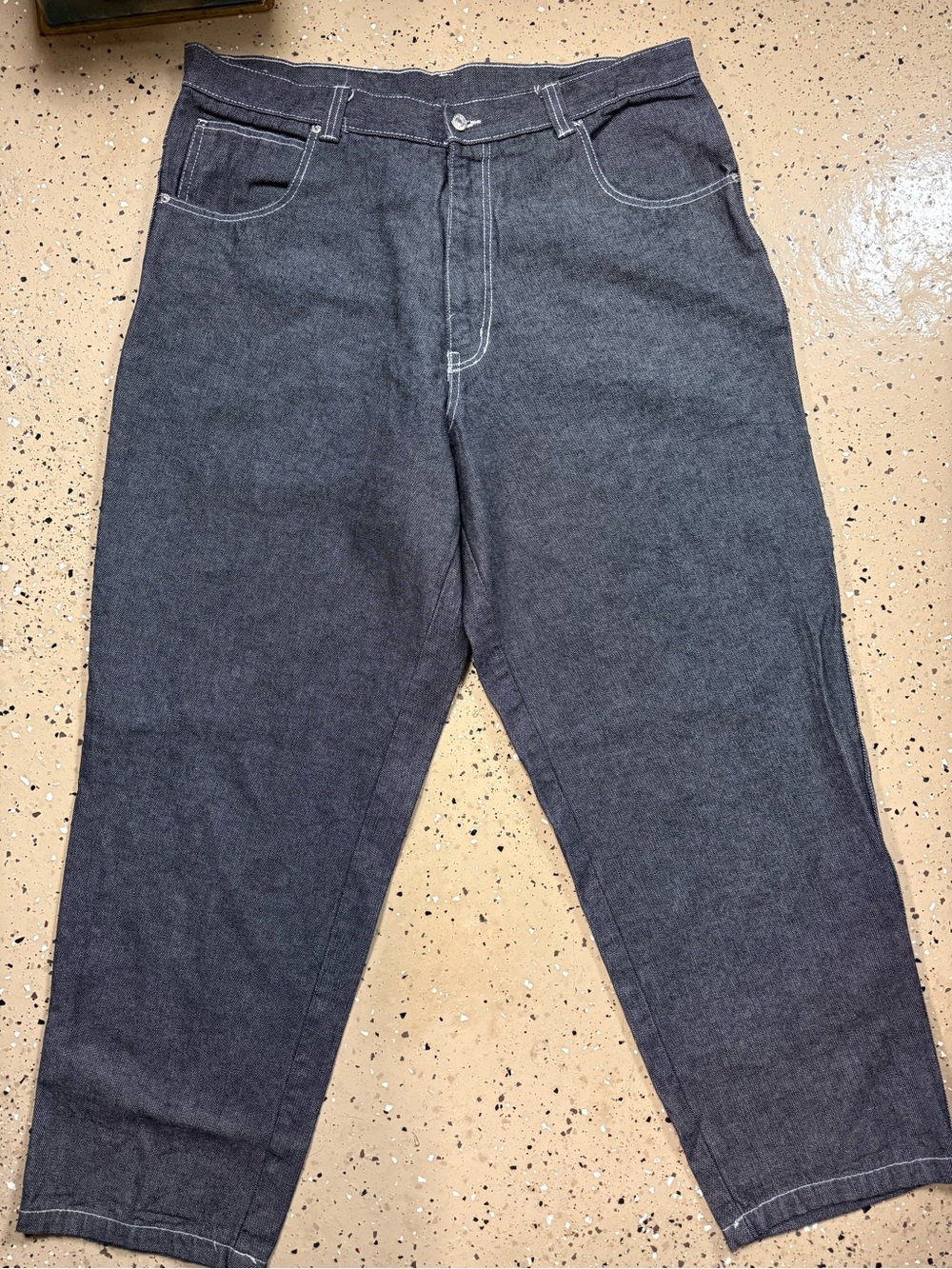 Polo by Ralph Lauren Men's Straight Jeans in Dark Gray